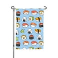 thumbnail image 5 of Sigee Kawaii Sushi for Live Happy Decorative Small Garden Flag,Double Sided Yard Flags Holiday Garden Flags for All Seasons, 5 of 9