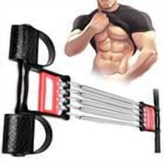 5 Springs Hand Grip Exerciser Strengthen Forearm Chest Expander 33.5*14*7.5cm for Exercising at Home, in the oOfice, at School, and at the Gym.