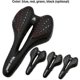thumbnail image 2 of 2026 Bicycle Seat Saddle, Mountain Bike Saddle, Hollow Bicycle Seat, Silicone, Blue, 2 of 3