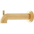 thumbnail image 3 of Signature Hardware 948965 Greyfield 7-1/8" Integrated Diverter Tub Spout - Nickel, 3 of 6