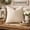 Light Beige, variant on Fennco Styles Rust Textured Striped Lumbar Throw Pillow with Insert 12" X 20" - Modern Accent Pillow for Couch, Home and Neutral Farmhouse Décor, 2-Pack