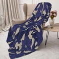 thumbnail image 3 of Disketp Lilies Flowers Cozy Flannel Fleece Throw Blanket: Has a velvety texture for All Seasons - Perfect for Women, Men, & Kids", 3 of 6
