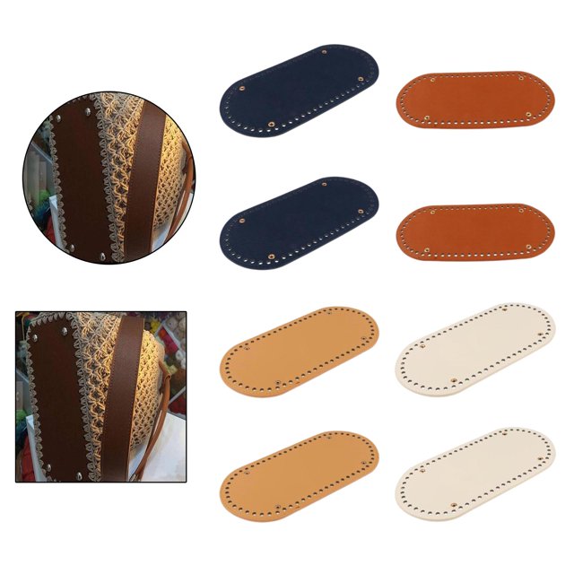 Bolsas de material cuero Yinane 8x con fondo de inserción de 60 orificios para producción de billeteras
