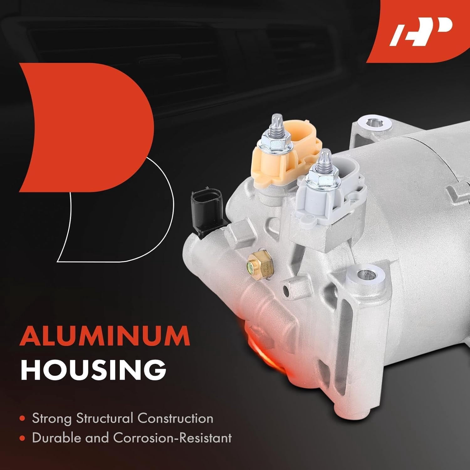 A-Premium AC Compressor with Clutch Compatible with Ford Escape 2013-2019 Transit Connect 2014-2016 L4 1.5L 1.6L