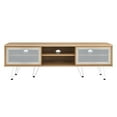 thumbnail image 4 of Modway Nomad Modern Wood Grain Laminate TV Stand for TVs up to 65" in Oak, 4 of 8