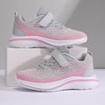 thumbnail image 2 of Otqutp Girls Athletic Tennis Shoes Knitted Breathable Sneakers Lightweight Casual School Outdoor Sports Cute Hiking Shoes, 2 of 9