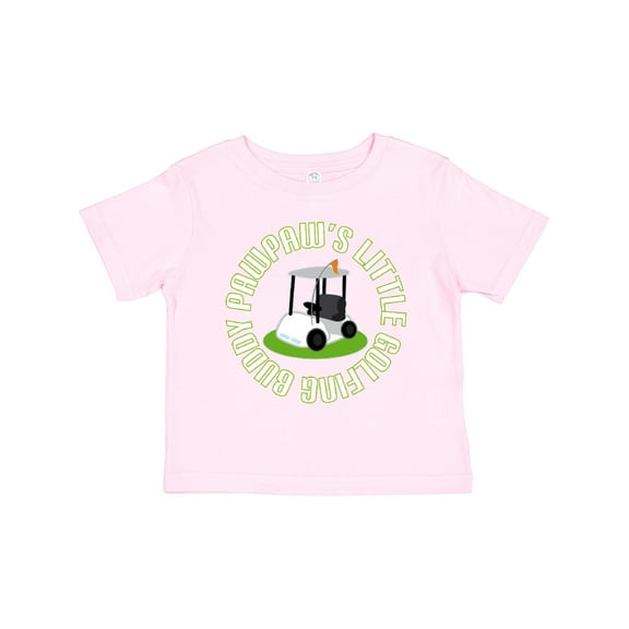 Inktastic Pawpaw Little Golfing Buddy Boys Toddler T-Shirt