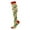 B, variant on ICHUANYI Womens Trendy Knee High Christmas Socks Soft Funny Novelty Holiday Long Socks for Adults