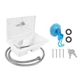 thumbnail image 1 of Almencla RV Exterior Shower Box Kit RV Outdoor Shower Faucet for Travel Trailers White, 1 of 8
