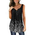thumbnail image 4 of ONLYSHE Tank Tops for Women Sleeveless Flowy Style Print T Shirts Summer Vintage V Neck Sleeveless Tunic Blouse, 4 of 4