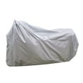 thumbnail image 4 of Worgeous  Waterproof Car Cover Motorcycle Sun Shade Outdoor Bike Silver, 4 of 8
