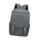 thumbnail image 4 of Mochila para ordenador portátil, mochila de viaje con cremallera a la moda para hombres, para mochilero en la calle Gris, 4 of 9
