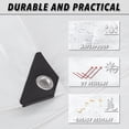 thumbnail image 5 of Finished Size 18x24 Feet 10 Mil White Heavy Duty Poly Tarp, Multipurpose Protective Cover, UV Resistant, Waterproof Poly Tarpaulin with Reinforced Edges Tarpaulin with Reinforced Edges, 5 of 5