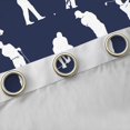 thumbnail image 4 of Castle Fairy Adults Female Men Golf Print Curtains Pack of 2 (42x84 Each),Sport Theme Curtains Blackout,Ball Gamer Bedroom Curtains,Ultra Soft Home Decor, 4 of 6