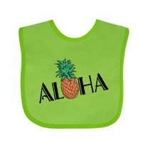 Inktastic Aloha- with Pineapple Boys or Girls Baby Bib