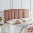 thumbnail image 3 of Modway Rebecca Performance Velvet Full / Queen Headboard in Dusty Rose, 3 of 11