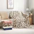 thumbnail image 5 of Mainstays Printed Plush Couch Throw Blanket, Vanilla Dream, 50 x 60 in, 5 of 6