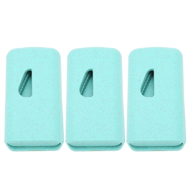 Caja para tabletas, 3 piezas, cortador de medicamentos portátil, cortador de medicamentos pequeño, triturador de medicamentos, materiales ecológicos
