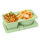 thumbnail image 3 of Contenedor De Almuerzo De Silicona Reutilizable, 2025, Contenedor De Snack Doble Compartimento Con Tapas, Contenedor De Salsas Para Almuerzo, Snack Para Viaje, Compacto, Portátil, Para, 3 of 8