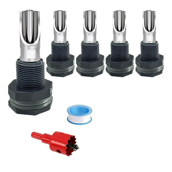 5PCS Pig Waterer Nipples, Automatic Pig Nipple Water Drinker for , Stainless A2670