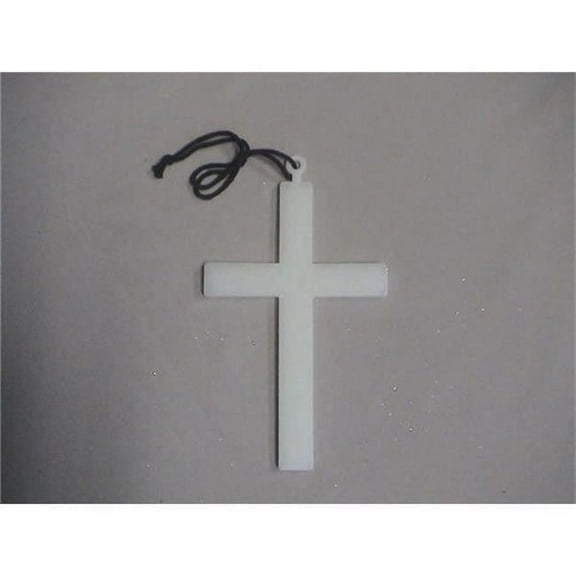 9 Inch Glow In The Dark Monk Cross