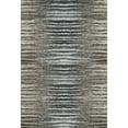 thumbnail image 2 of Addison Rugs Mayfield Washable Traditional Stripes Brown Rectangle Rug, 9' x 12', 2 of 6