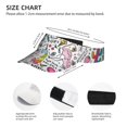 thumbnail image 4 of Kll Sport Sun Visor Hats Ball Caps Empty Top Baseball Sun Cap For Men Women-Fun Animal With Unicorn, 4 of 8