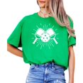 thumbnail image 2 of Trendy Pickleball Paddle Shirt for Men and Women Sports Tee for Adults Vintage Green Shirt Adult Small, 2 of 4
