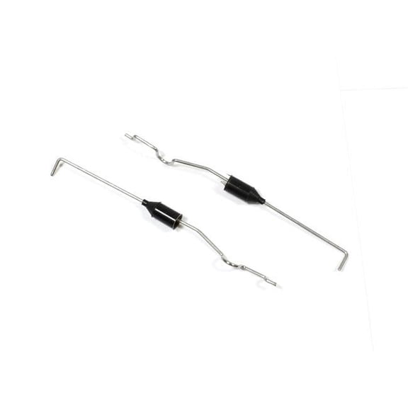Rage RC RGRB1142 Marlin MX Rudder Push Rod, Black - Set of 2
