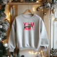 thumbnail image 3 of Women's You Are Beautiful Print Sweatshirt Letter Print Sweatshirt 1 Pcs Graphic Casual Pullover Sweatshirts - Comfortable Crew Neck, Soft Casual Tops, 3 of 5