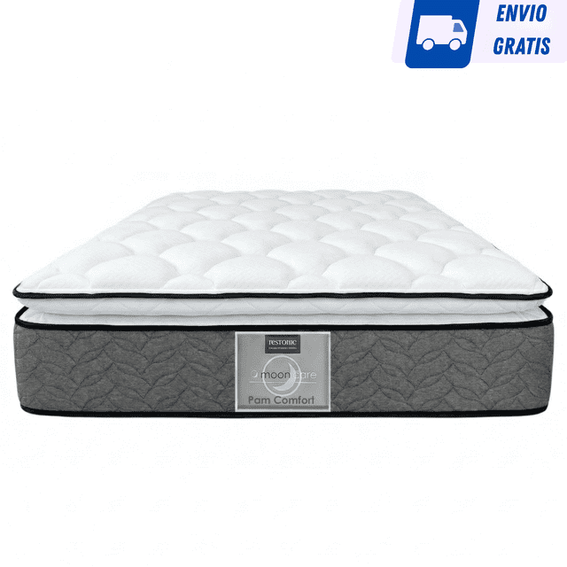 Colchón Queen Size Restonic Pam Ultra Confort Ortopédico