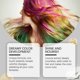 thumbnail image 3 of Tinte para el cabello de moda, crema para teñir el cabello, cobertura instantánea de raíces blancas, unisex, gris ahumado, estilo punk, tinte para el cabello plateado claro, negro y gris, 3 of 5