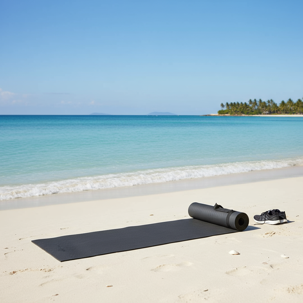 Athletic Works Yoga Mat, 68" x 24", 5mm TPE photo 6