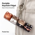 thumbnail image 5 of 4-Key Cat Themed Keyboard Clicker Fidget,Cute Stress Relief Toy,Portable Keyboard Keychain for Daily Anxiety Relief, 5 of 7