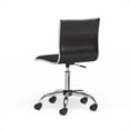 thumbnail image 3 of Carson Carrington  Lund Modern Chrome Office Chair Black, 3 of 5