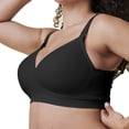 thumbnail image 4 of BRAVADO! DESIGNS Plunge Wireless Maternity & Nursing Bra | Black | M, 4 of 6