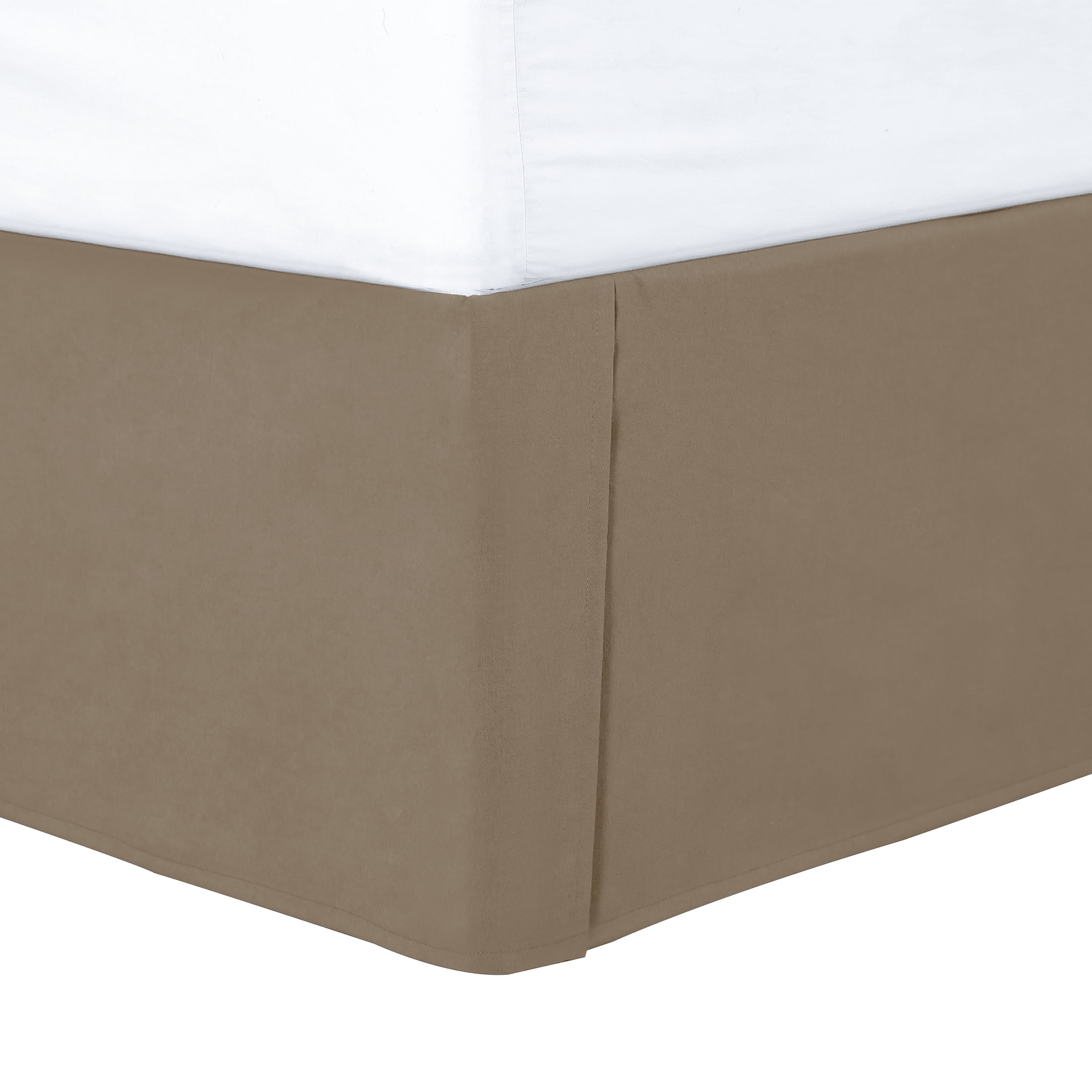 Mainstays Artemis 7-Piece Taupe Trellis Comforter Set, King