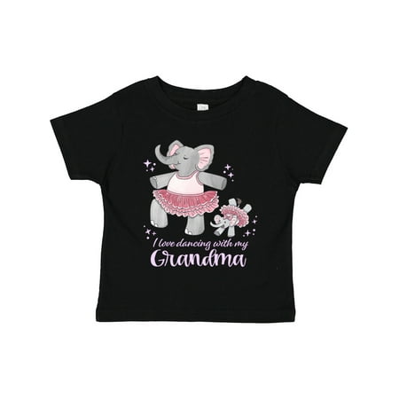 

Inktastic I Love Dancing with My Grandma Gift Toddler Boy or Toddler Girl T-Shirt