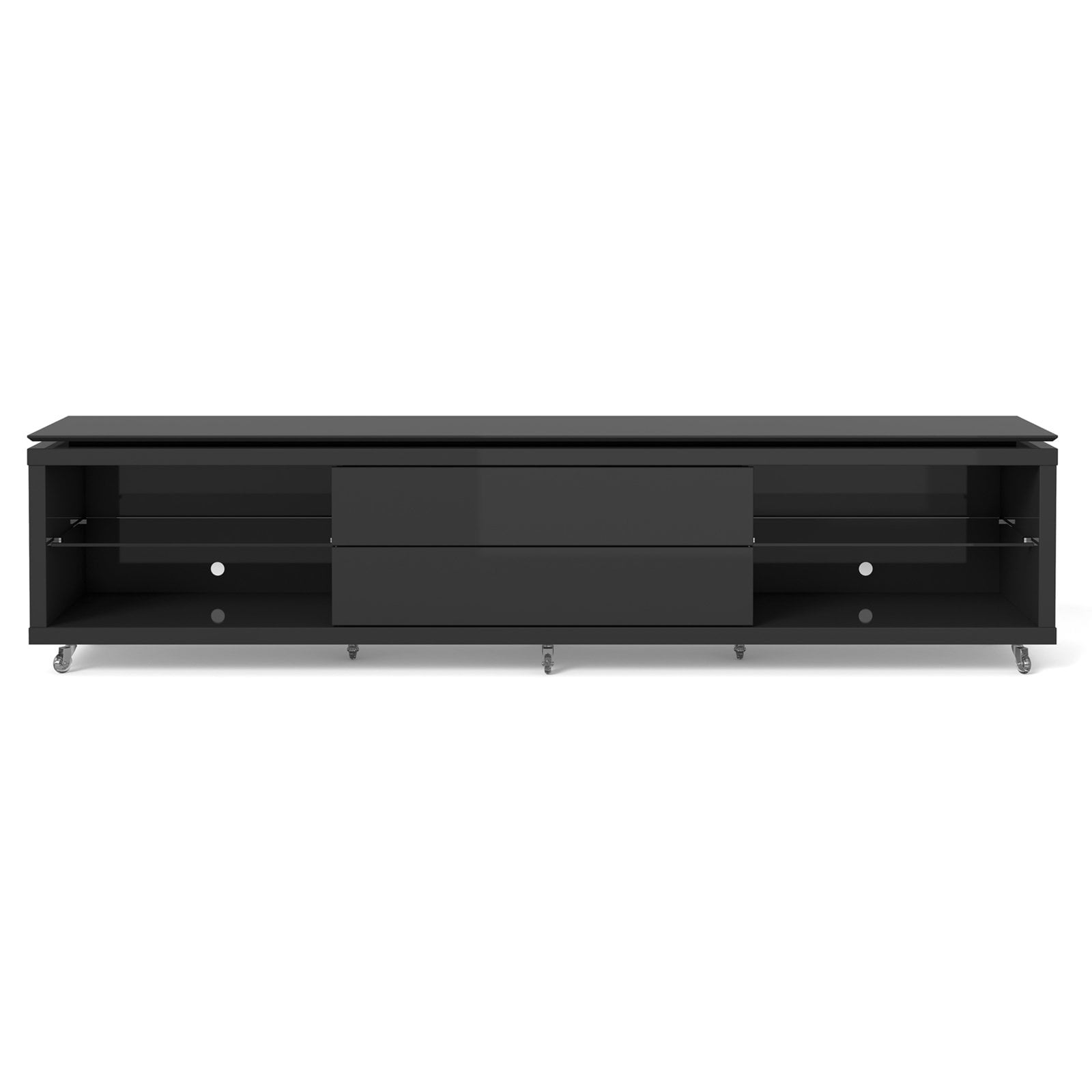 Manhattan Comfort Lincoln TV Stand 1.9 with Silicone Casters