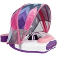thumbnail image 1 of Baby Float HECCEI Mambobaby no inflable con toldo rosa, 1 of 2
