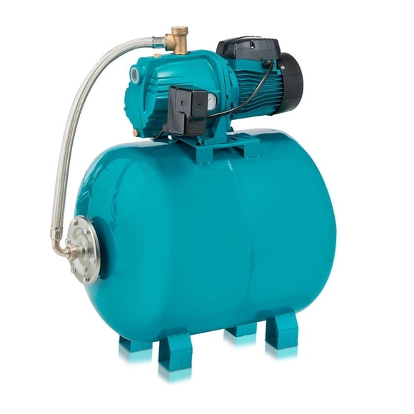 Hidroneumático Bomba Jet 1 HP IUSA Tanque 100 Litros azul