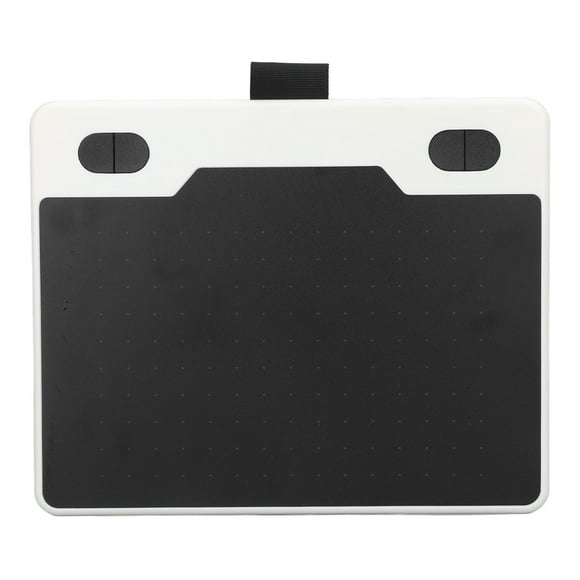 Graphics Drawing Tablet, 4 Customizable Keys Ergonomic Design Plug And Play Animation Tablet For Desktop White