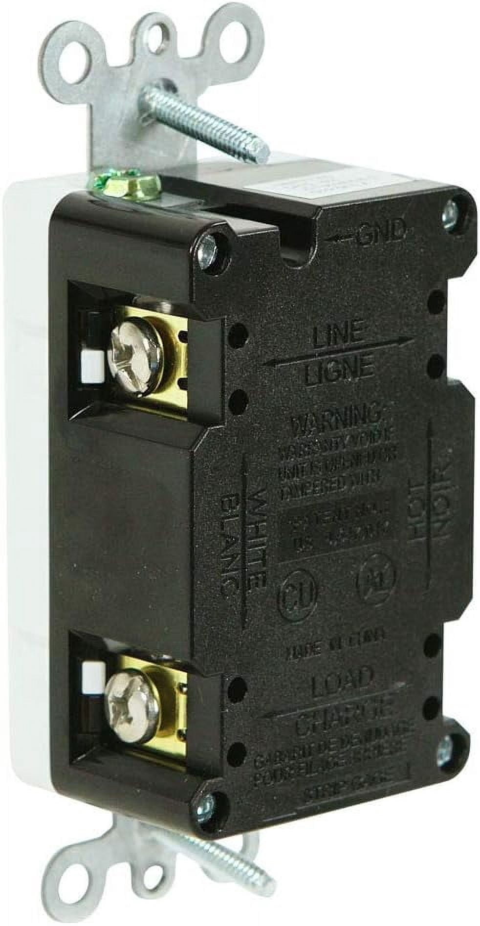 GFCI Outlet, White