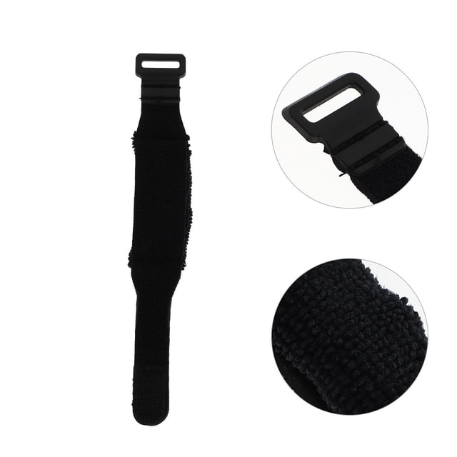 FENGGUIQU 1Set Acoustic Guitar Dampener Cloth Black with Sound Weakening Home Practice