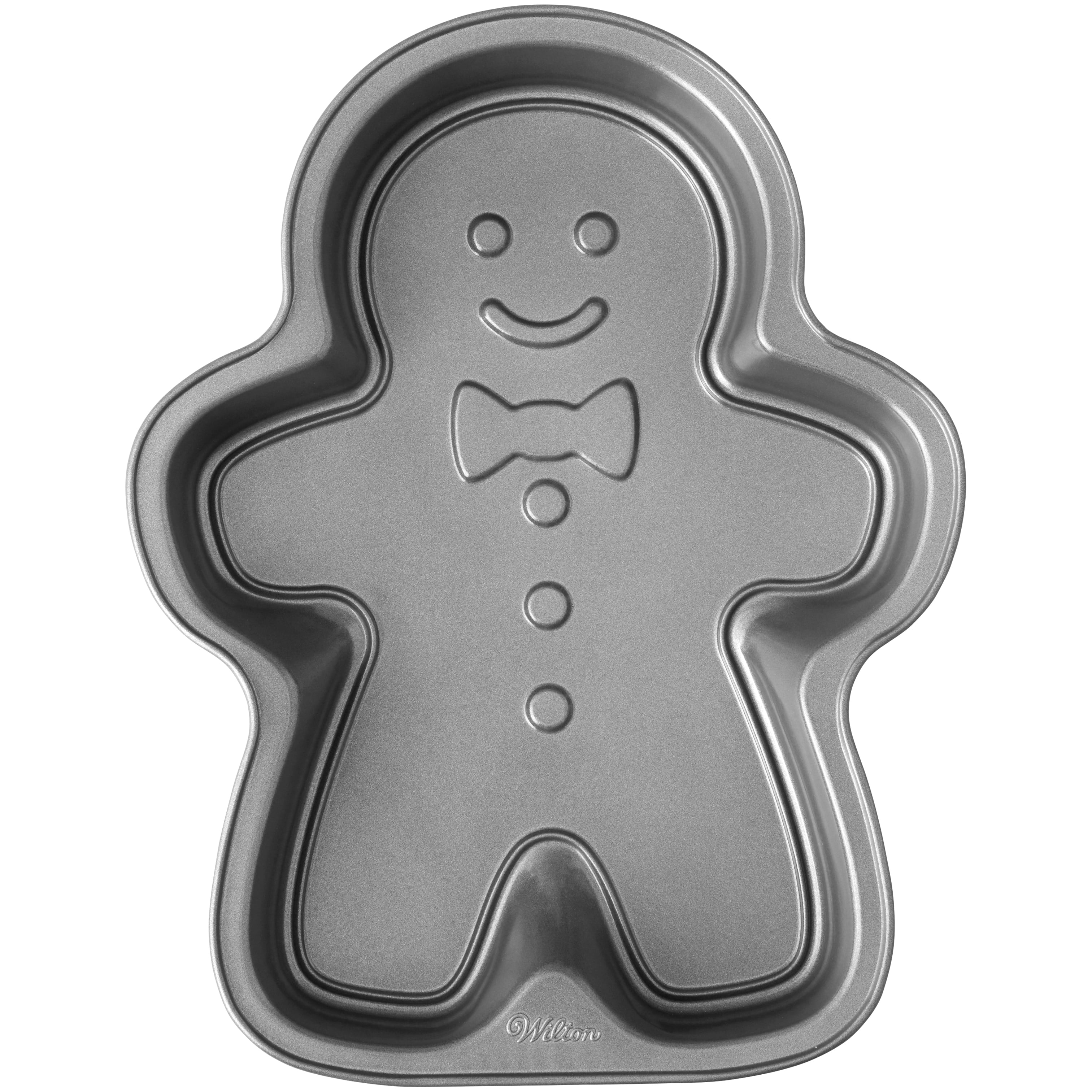 Wilton Gingerbread Boy Aluminum Non-Stick Cake Pan – 2105-8821