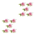 thumbnail image 2 of Toystoory 5X flor artificial planta falsa decoración de la boda mano de obra exquisito atractivo arreglo multiusos jardín Type3 NO3, 2 of 6