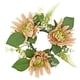 thumbnail image 2 of Anillos para velas, coronas, guirnaldas de velas, anillos para velas con flores de seda, anillos para candelabros, candelabros para festivales y salas Crisantemo Macarena  Corona de candelabro, 2 of 8