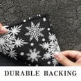thumbnail image 6 of Black Christmas Snowflake Pattern Door Rugs,Washable Non Slip Door Mats Indoor,Decorative Door Mats,Entry Mat Indoor for Entrance,Bedroom,Kitchen,Bathroom,16"x47", 6 of 6