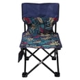 thumbnail image 1 of Camping Chair, Rust Proof Wearable Folding Chair  For Fishing Maple Blue, 1 of 8