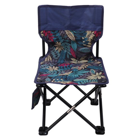 Portable Camping Chair, Lightweight Foldable Chair with Side Pocket & Storage Bag, Collapsible Chair for Camping, Tailgates, Beach, and Sports, Portable Beach Chair Outdoor Chair